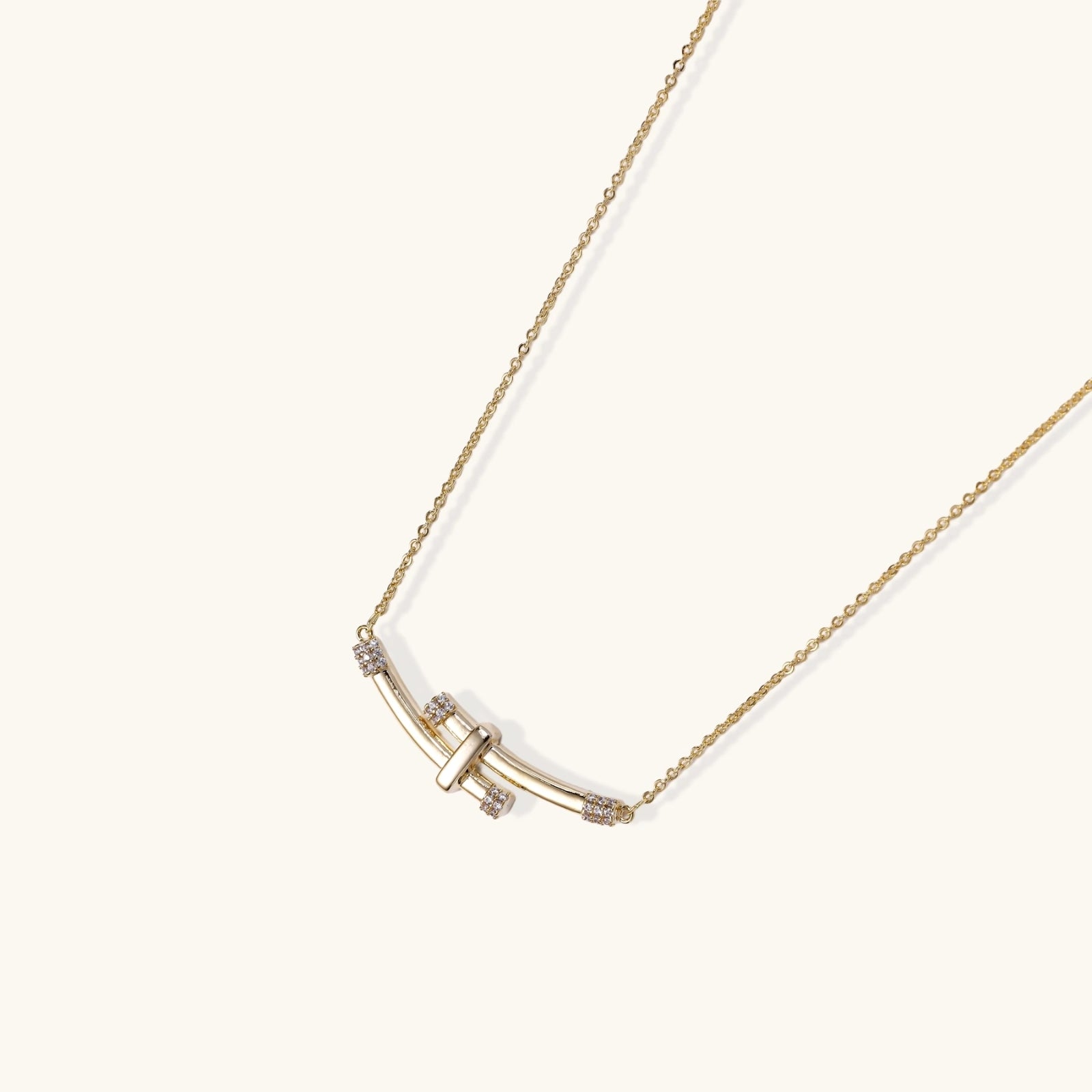 The Duet Arc Necklace